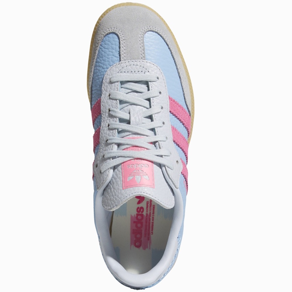 🩷🌀 ADIDAS SAMBA BLUE PINK 💕🌀 - Picture 4 of 4